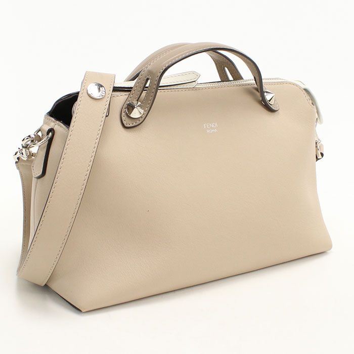 Fendi 2-Way by the Way Handbag Calfskin