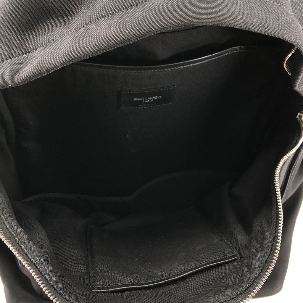Saint Laurent Paris City Backpack Black — view 3
