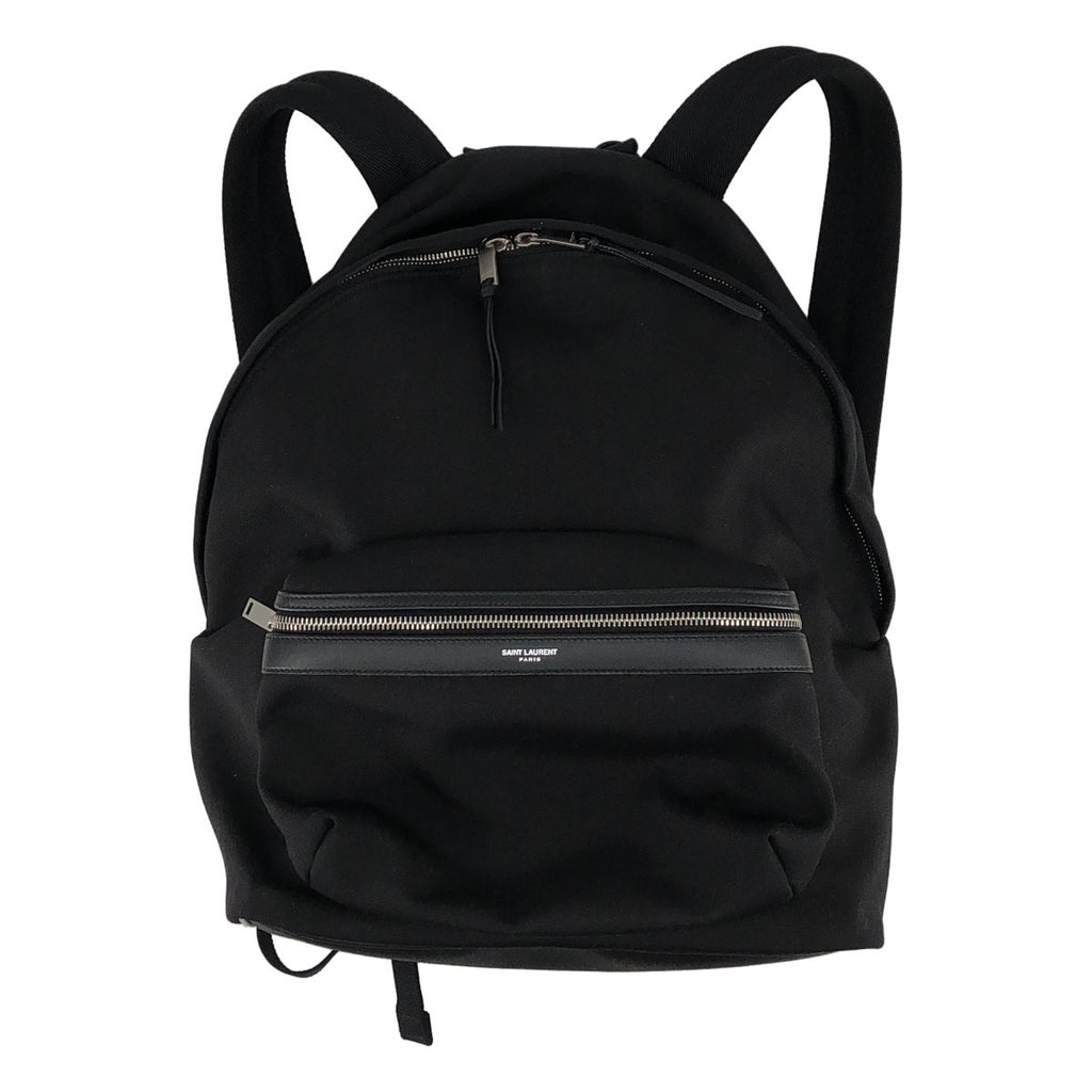 Saint Laurent Paris City Backpack Black