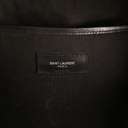 Saint Laurent Paris City Backpack Black — view 4