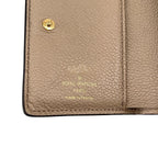 Louis Vuitton Bicolor Monogram Empreinte Portefeuille Clair Compact Wallet Gray — view 4