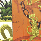 Hermes Carre 90 en Carres Scarf Multicolor — view 7