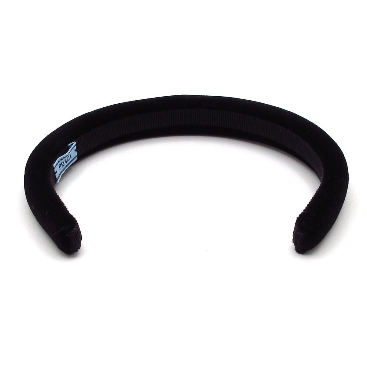 Prada Headband Black Triangle Plate — view 2