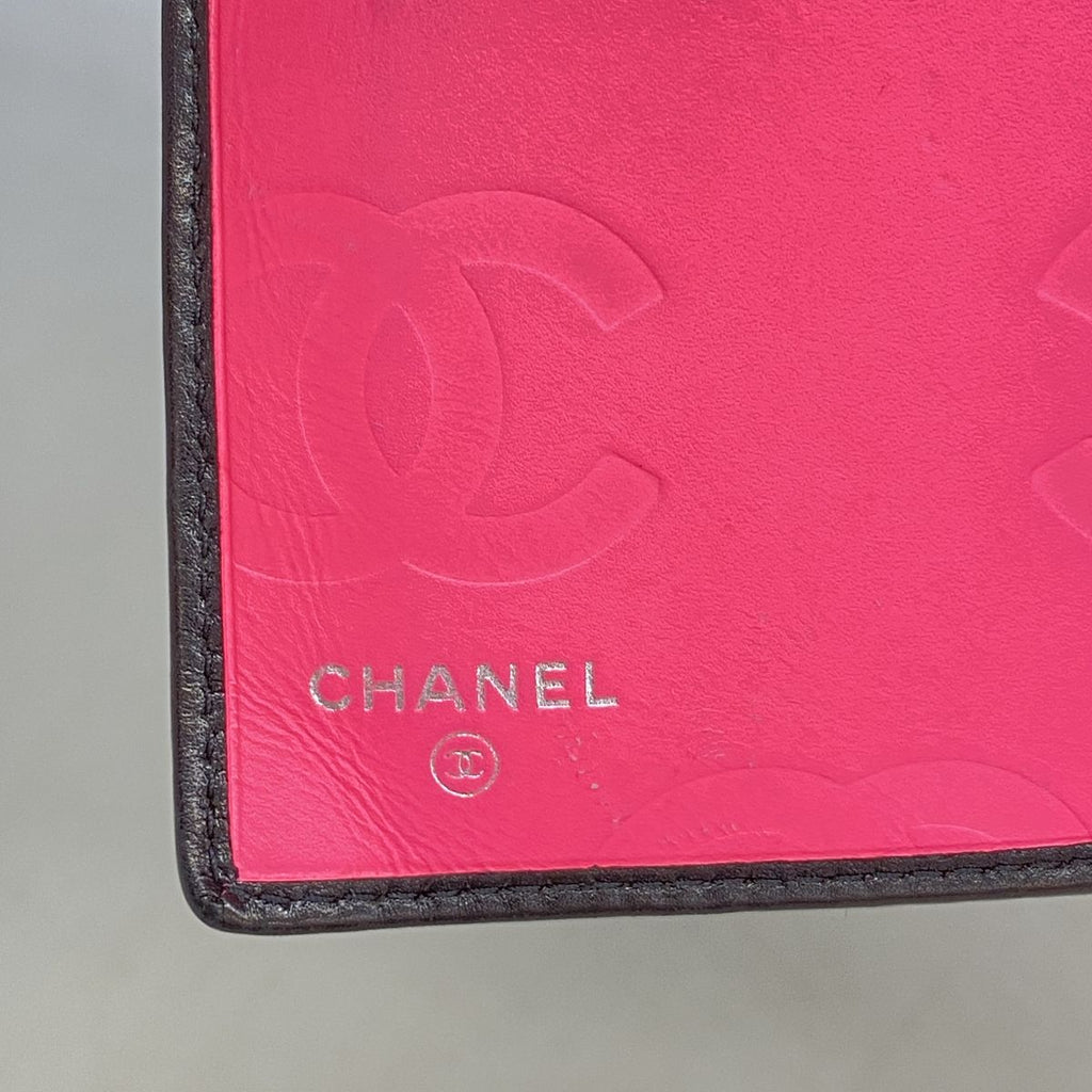 Chanel Wallet Cambon Lambskin Black Silver — view 4