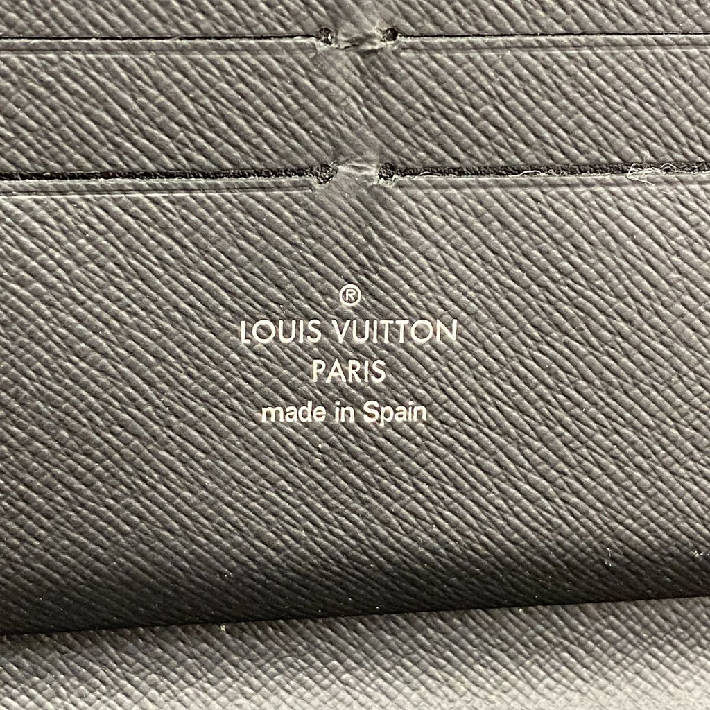 Louis Vuitton Wallet Damier Graphite Zippy Organizer NM Black Gray — view 4
