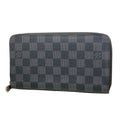 Louis Vuitton Wallet Damier Graphite Zippy Organizer NM Black Gray