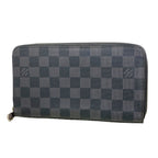 Louis Vuitton Wallet Damier Graphite Zippy Organizer NM Black Gray