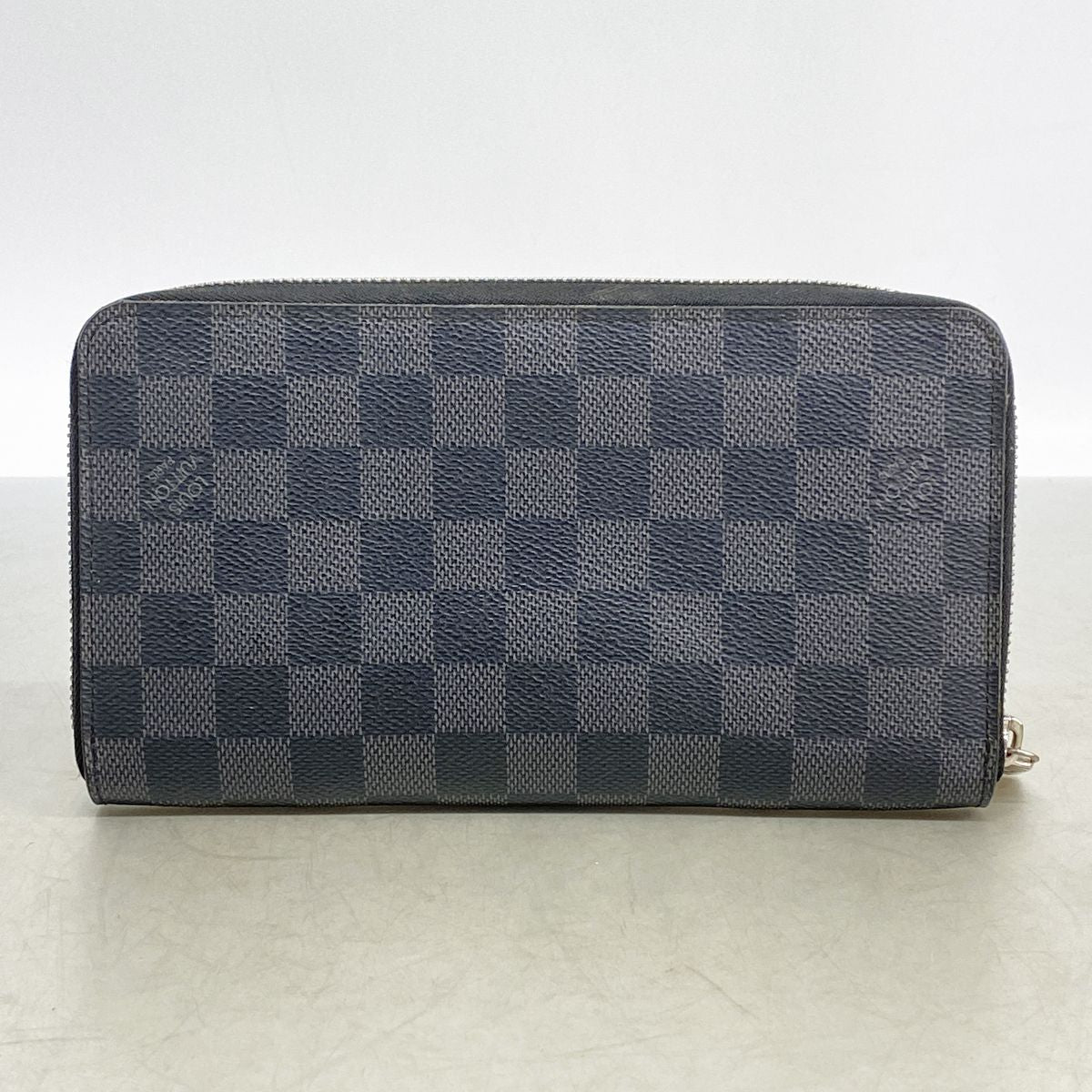 Louis Vuitton Wallet Damier Graphite Zippy Organizer NM Black Gray — view 8