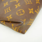 Louis Vuitton Handbag Monogram Pallas Clutch Brown Cerise 2-Way — view 6