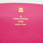 Louis Vuitton Wallet Monogram Portefeuille Emily Flower Motif Brown Rose — view 4