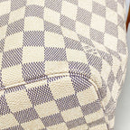 Louis Vuitton Tote Bag Damier Azur Neverfull MM White — view 7