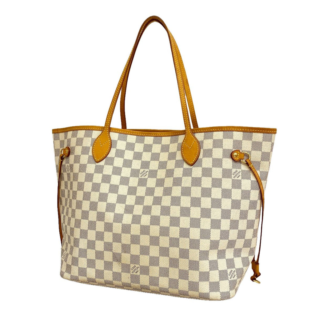 Louis Vuitton Tote Bag Damier Azur Neverfull MM White