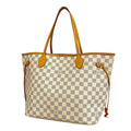 Louis Vuitton Tote Bag Damier Azur Neverfull MM White