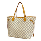 Louis Vuitton Tote Bag Damier Azur Neverfull MM White