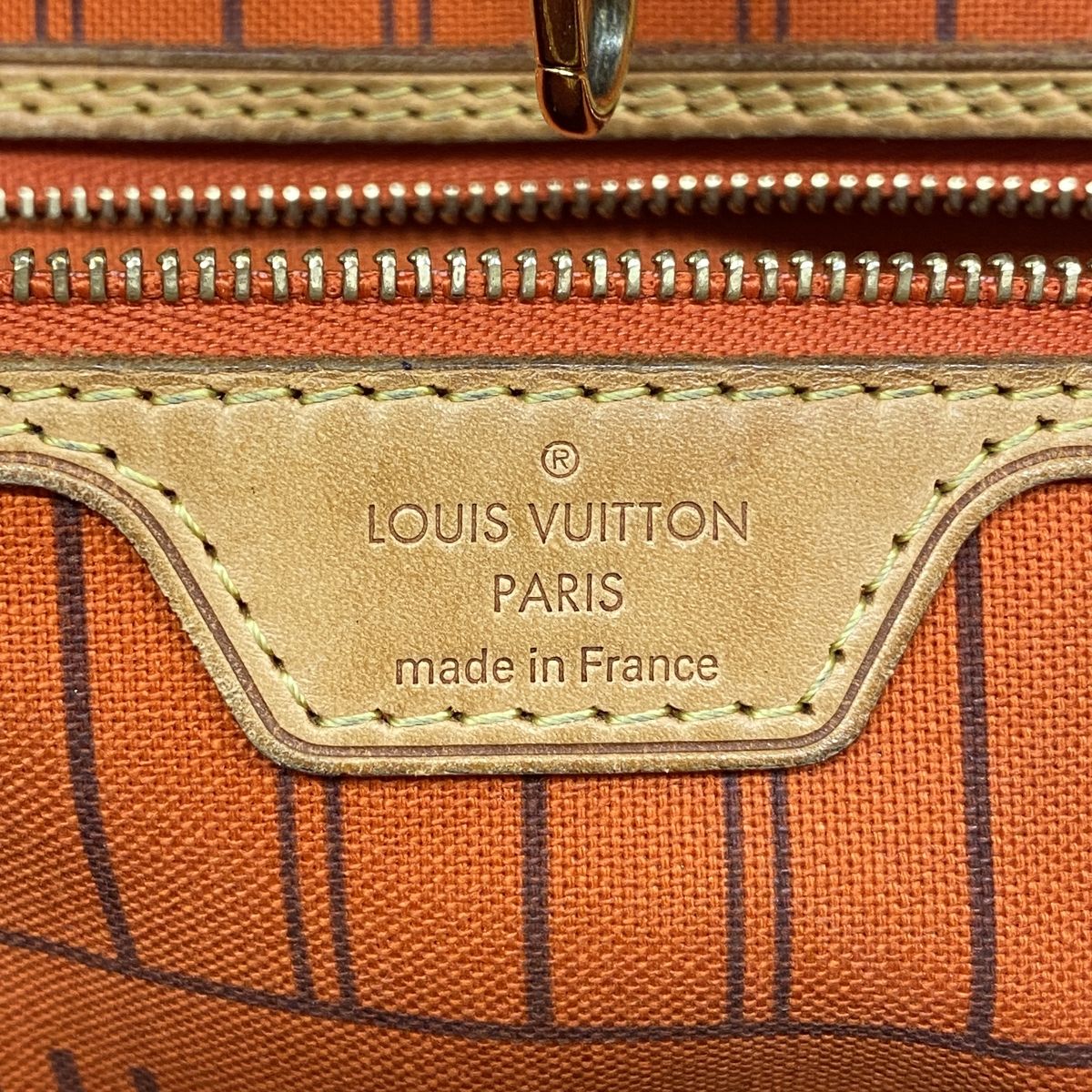 Louis Vuitton Tote Bag Monogram Neverfull MM Piment — view 5