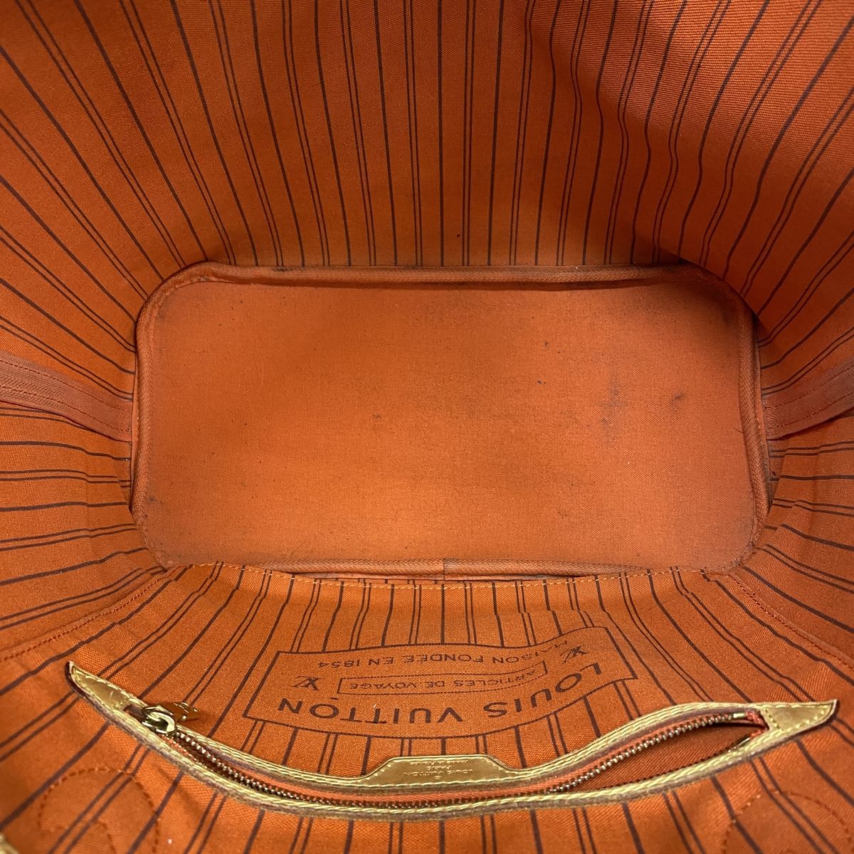 Louis Vuitton Tote Bag Monogram Neverfull MM Piment — view 4