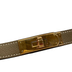 Hermes Belt Kelly Etoupe Pink Gold — view 3