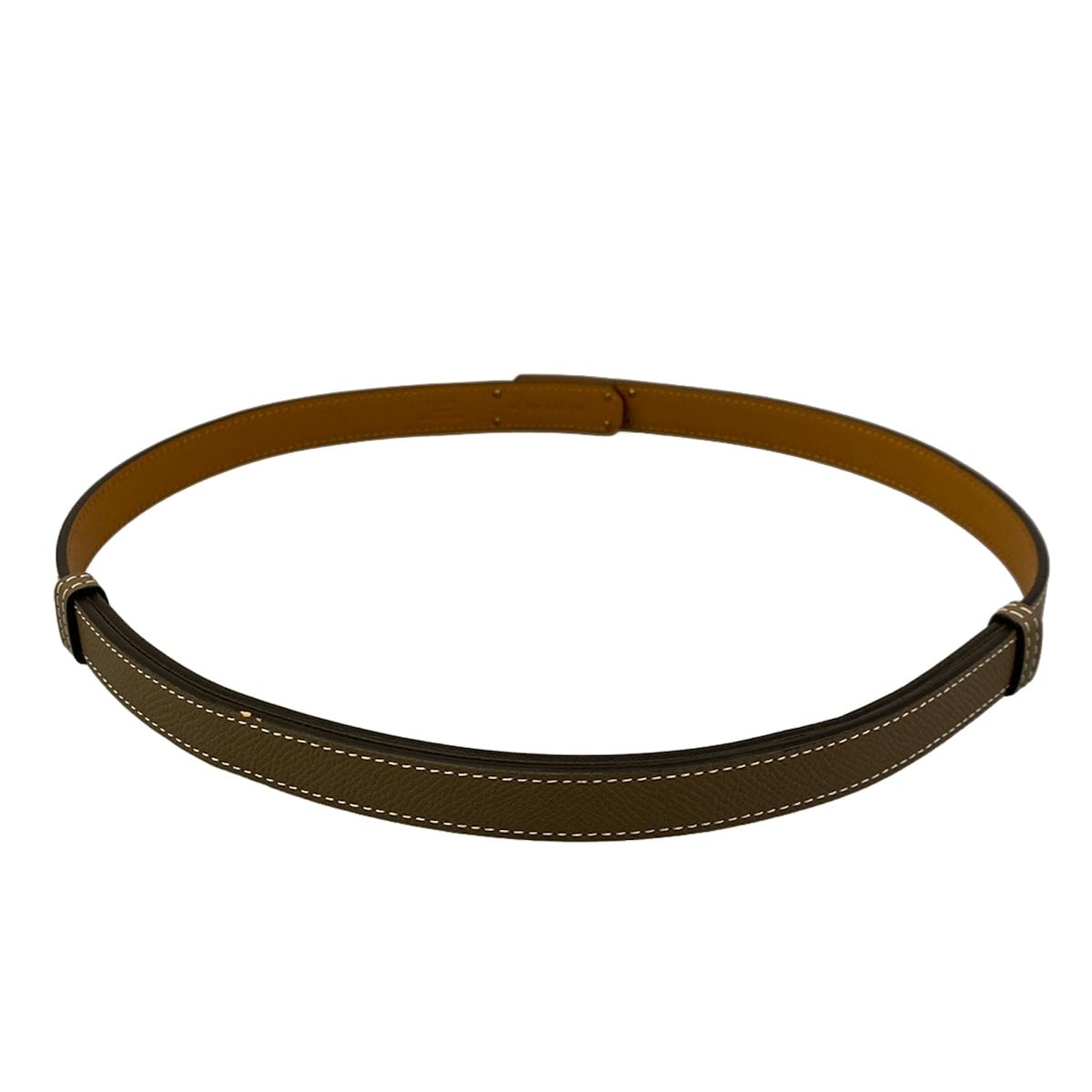 Hermes Belt Kelly Etoupe Pink Gold — view 2
