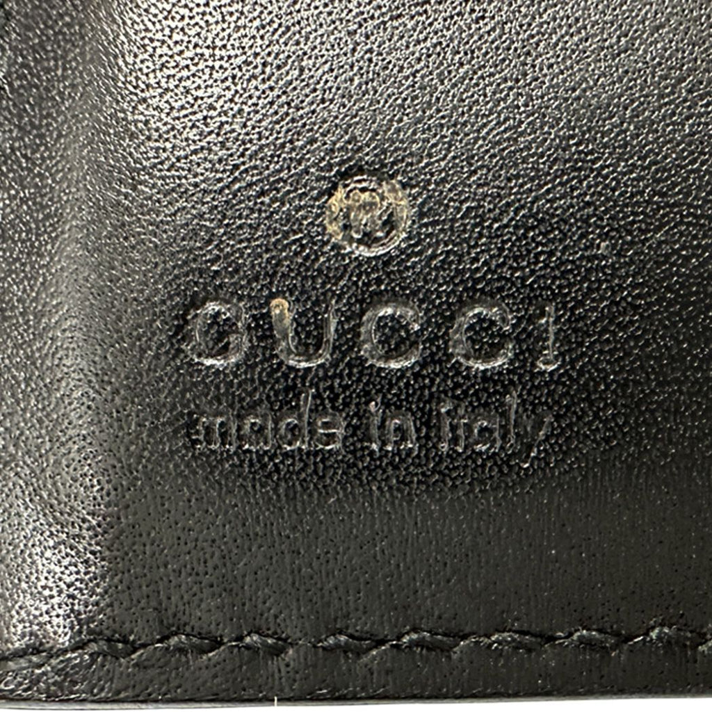 Gucci Notebook Cover Leather Brown Yellow 6-Ring Agenda — view 6