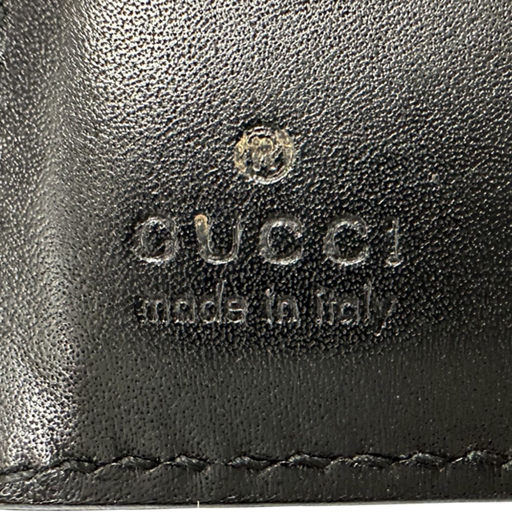 Gucci Notebook Cover Leather Brown Yellow 6-Ring Agenda — view 6