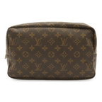 Louis Vuitton Monogram Trousse Toilet 28 Clutch Makeup Pouch Travel Multi