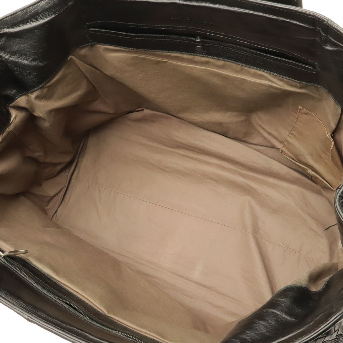 Bottega Veneta Intrecciato Tote Bag Large Travel Leather Black — view 6