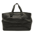 Bottega Veneta Intrecciato Tote Bag Large Travel Leather Black