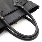 Louis Vuitton Monogram on My Side PM 2-Way Shoulder Bag Leather Noir Black — view 4