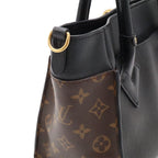 Louis Vuitton Monogram on My Side PM 2-Way Shoulder Bag Leather Noir Black — view 7