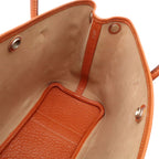 Hermes Garden Party TPM Tote 2-Way Shoulder Bag Toile Officier Buffalo Orange — view 8