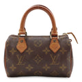Louis Vuitton Monogram Mini Speedy Mini Bag Pouch Case