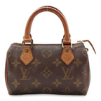 Louis Vuitton Monogram Mini Speedy Mini Bag Pouch Case