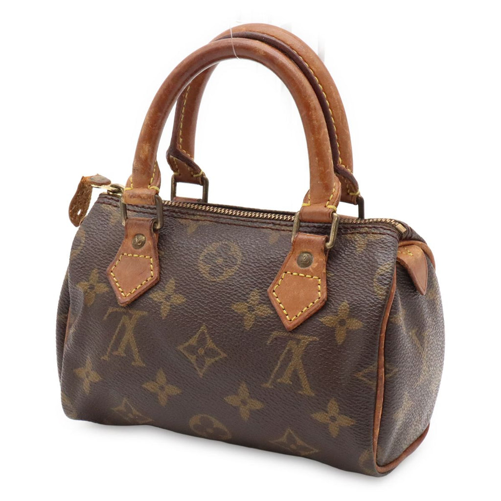 Louis Vuitton Monogram Mini Speedy Mini Bag Pouch Case — view 2