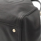 Gucci Soho Cellarius Tote Bag Shoulder Tassel Fringe Leather Black Gold — view 3