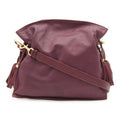 Loewe Flamenco Shoulder Bag Pochette Crossbody 2-Way Drawstring Fringe Tassel