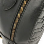 Gucci GG Marmont Backpack Quilted Leather Black Gold — view 4