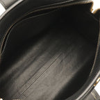 Saint Laurent Paris YSL Baby Cabas 2-Way Shoulder Bag Leather Black — view 8