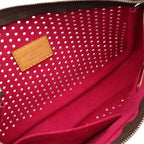Louis Vuitton Monogram Perfo Pochette Accessoires Pouch Handbag Fuchsia — view 8