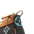 Louis Vuitton Monogram Multicolor Pochette Accessoires Pouch Case Noir Black — view 6