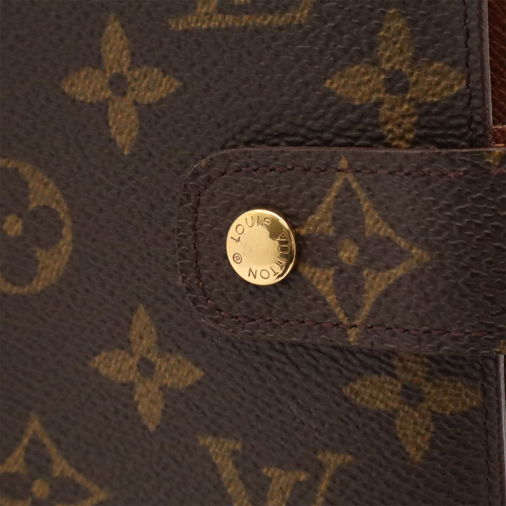 Louis Vuitton Monogram Agenda MM Cover for System Planner Ring — view 4