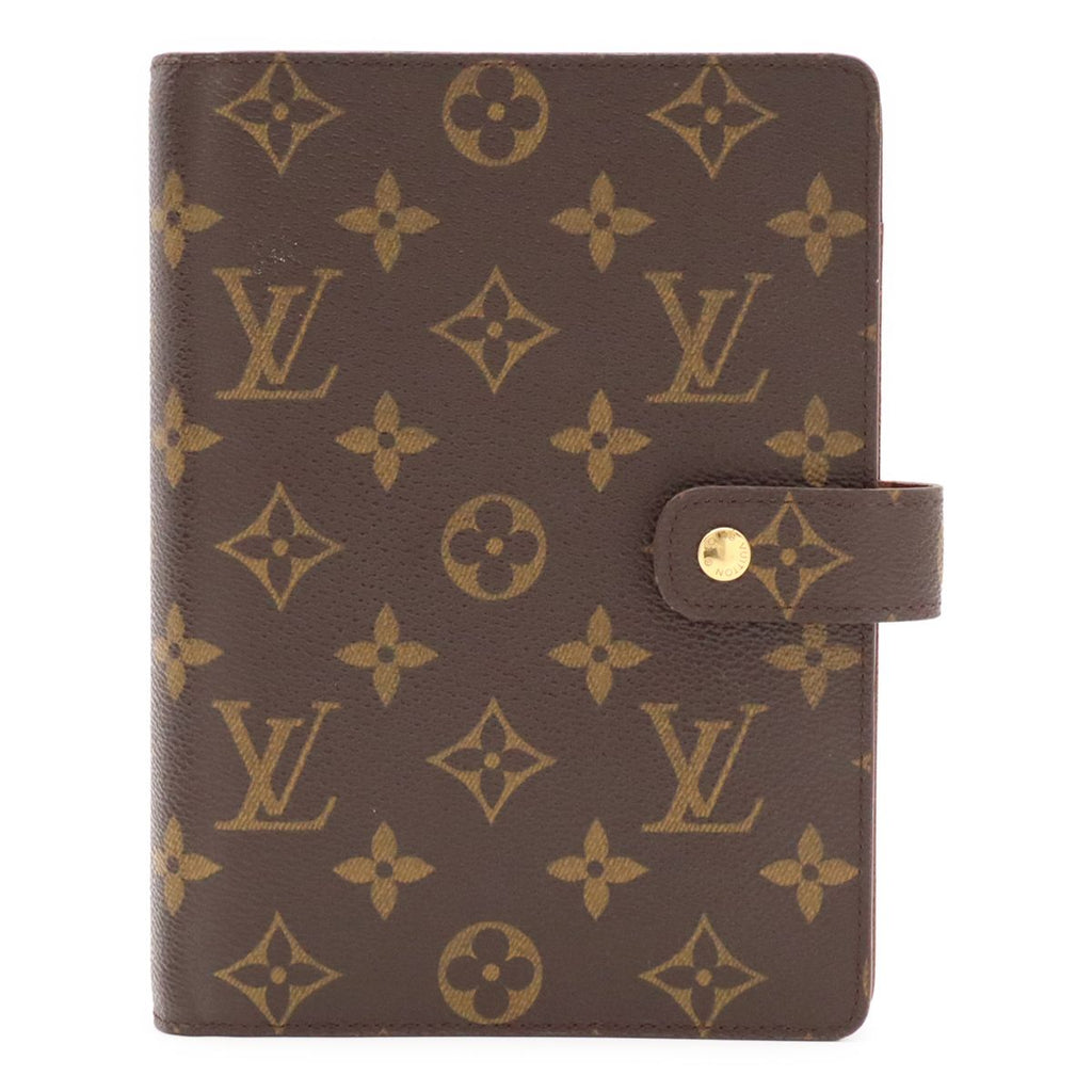 Louis Vuitton Monogram Agenda MM Cover for System Planner Ring