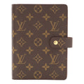 Louis Vuitton Monogram Agenda MM Cover for System Planner Ring