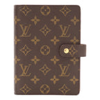 Louis Vuitton Monogram Agenda MM Cover for System Planner Ring