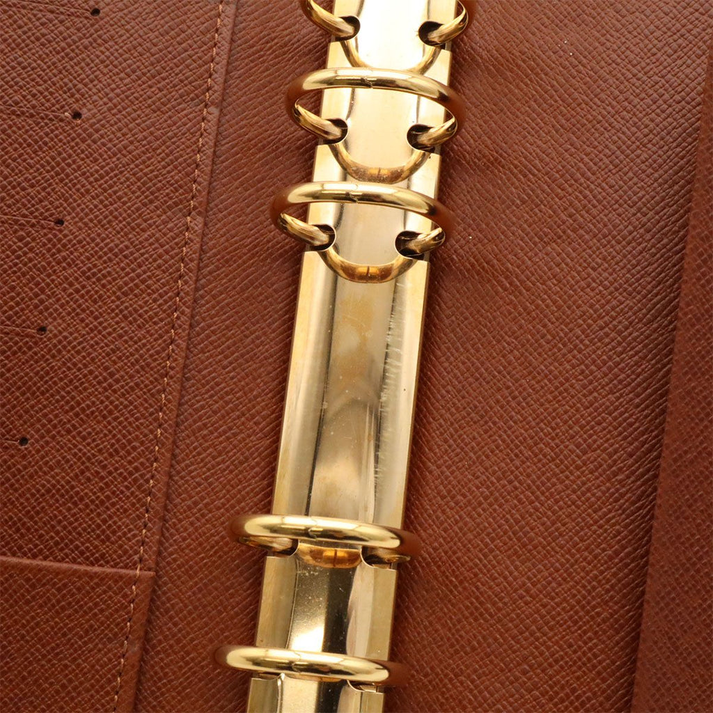 Louis Vuitton Monogram Agenda MM Cover for System Planner Ring — view 6