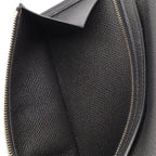 Hermes Bearn Soufflet Wallet Bifold Veau Epsom Black Silver — view 8