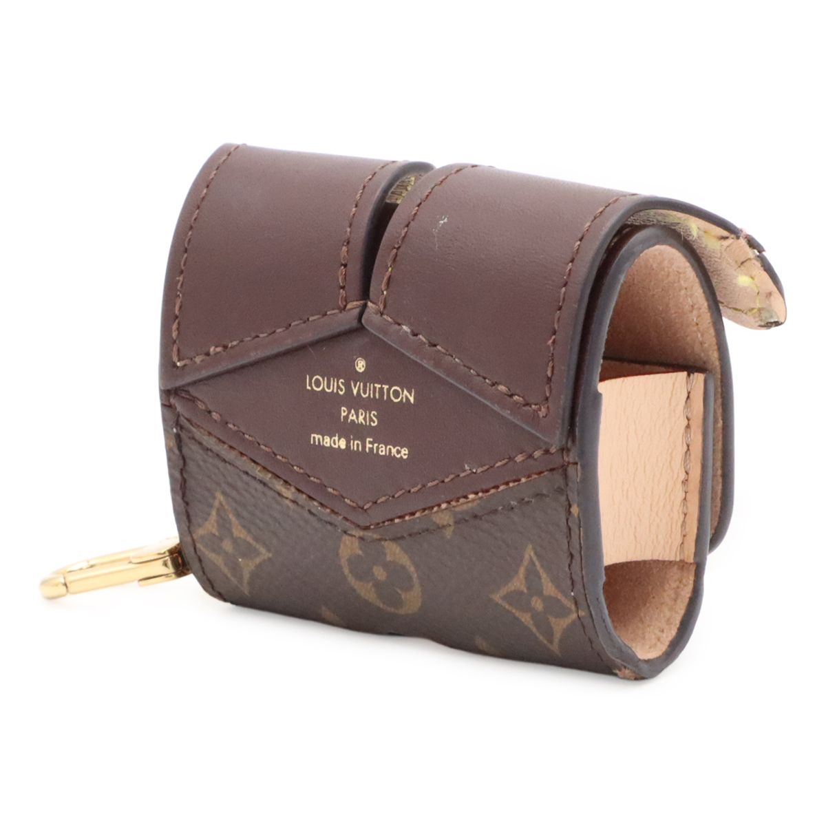 Louis Vuitton Monogram Earphones Case Airpods Pouch Dog GI — view 2
