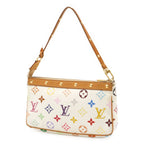 Louis Vuitton Monogram Multicolor Pochette Accessoires Pouch Party Blanc White — view 2