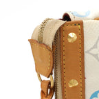 Louis Vuitton Monogram Multicolor Pochette Accessoires Pouch Party Blanc White — view 5