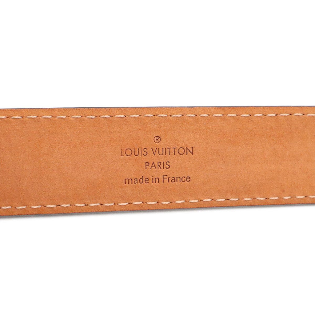Louis Vuitton Monogram Ceinture Initial LV Belt Gold 80 — view 7