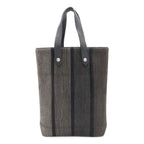Hermes Amedaba Diago PM Tote Bag Wool Cotton Gray Black Silver